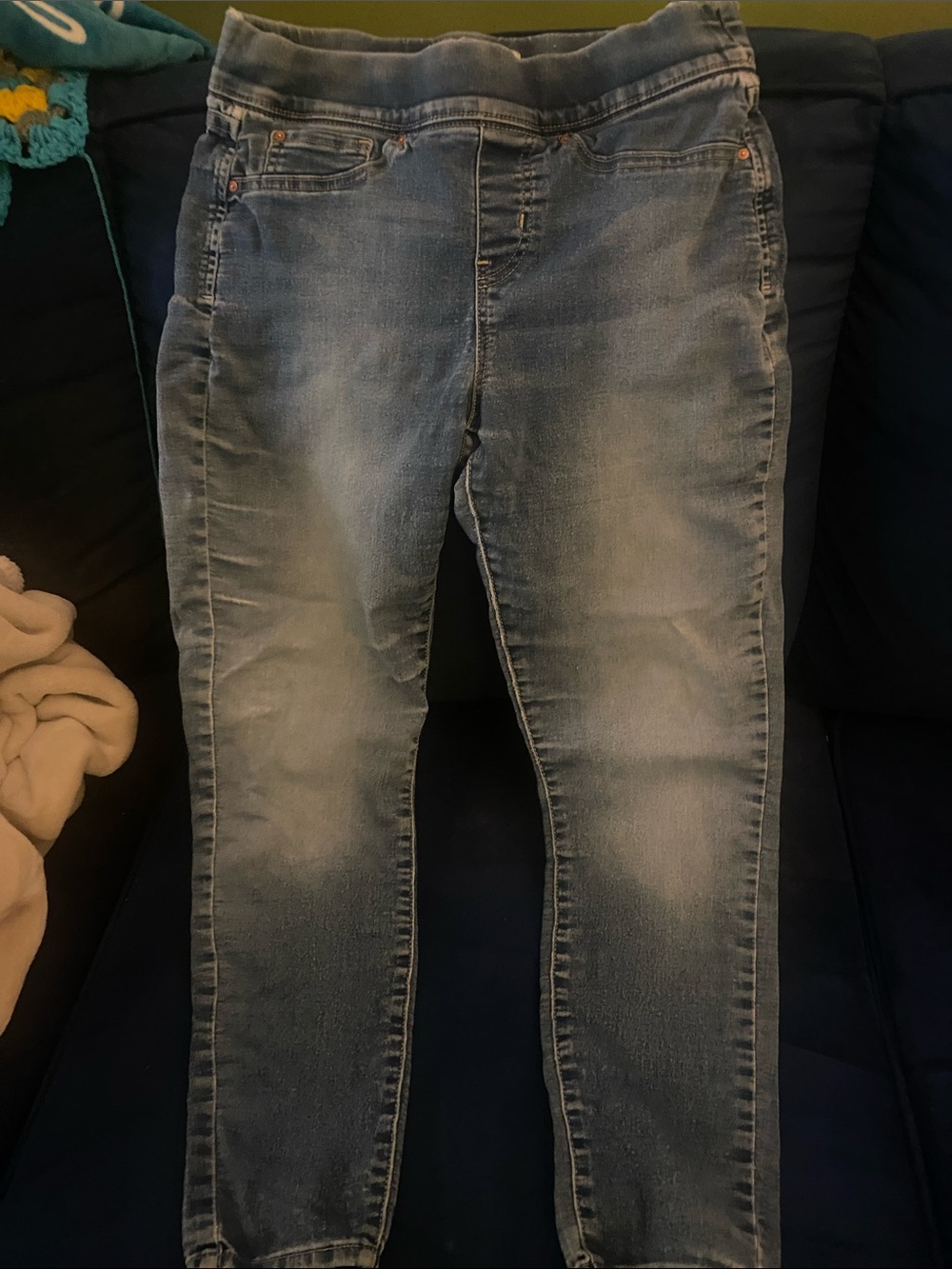 Signature by Levi Strauss Faded Light Blue Skinny Jeans